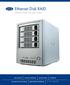 Ethernet Disk RAID. Network RAID Storage System. user manual manuel utilisateur guída utente handbuch