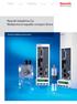 Rexroth IndraDrive Cs Multiprotocol-capable compact drives