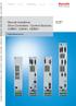 Rexroth IndraDrive Drive Controllers - Control Sections CSB01, CSH01, CDB01