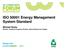 ISO Energy Management System Standard