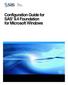 Configuration Guide for SAS 9.4 Foundation for Microsoft Windows