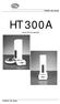 HT300A Usr manual HT 300A. Liquid GC autosampler. HT300A_UK_B.doc
