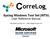 CorreLog. Syslog Windows Tool Set (WTS) User Reference Manual