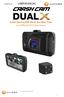 NAVC-817D USER MANUAL. Crash Camera FHD Front and Rear View with GPS and Wi-Fi App Viewer