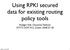 Using RPKI secured data for existing routing policy tools. Rüdiger Volk, Deutsche Telekom IETF72 SIDR WG, Dublin