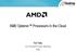 AMD Opteron Processors In the Cloud