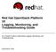 Red Hat OpenStack Platform 10 Logging, Monitoring, and Troubleshooting Guide