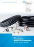 Coax. Connectors for flexible Low Loss RF Cables. Low Loss 195 Low Loss 240 Low Loss 400