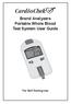 Brand Analyzers Portable Whole Blood Test System User Guide