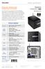 Product Specifications. Barebone SN68PTG6. Shuttle XPC Barebone with revolutionary functionality. Feature Highlight.