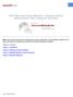 VDOT Web Portal Falcon/WebSuite Enterprise Edition Demonstration Video Companion Document