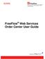 Version 6.0, December P FreeFlow Web Services Order Center User Guide