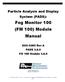 Fog Monitor 100 (FM 100) Module Manual