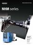 NHM series. NHM series. High Capability Horizontal Machining Center NHM 5000 NHM 6300 NHM ver. EN SU