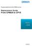 Replacement Guide From CPM2A to CP1E