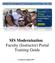 SIS Modernization Faculty (Instructor) Portal Training Guide