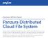 Panzura White Paper Panzura Distributed Cloud File System
