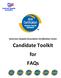 American Hospital Association Certification Center. Candidate Toolkit for FAQs