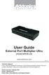 User Guide External Port Multiplier Ultra (AD5EHPMEU3)