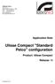 Ulisse Compact Standard Pelco configuration