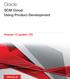 Oracle. SCM Cloud Using Product Development. Release 13 (update 17D)