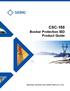 CSC-150 Busbar Protection IED Product Guide