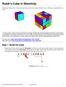 Rubik s Cube in SketchUp