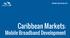 INFORMA T&M CARICAM Caribbean Markets: Mobile Broadband Development