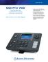 CCI Pro 700. Take Control in Your Next Meeting TOUCHLINK PRO CONFERENCE ROOM CONTROL INTERFACE TOUCHLINK PRO