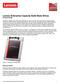 Lenovo Enterprise Capacity Solid State Drives Product Guide