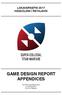 Game Design Report appendices