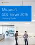 Microsoft SQL Server Licensing Guide