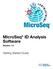 MicroSeq ID Analysis Software Version 1.0