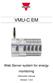VMU-C EM. Web Server system for energy monitoring. Instruction manual Version 1.0.0