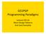 G51PGP Programming Paradigms. Lecture OO-14 More Design Patterns And Java Examples