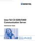 Inter-Tel CS-5200/5400 Communication Server. Administrator Guide