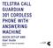 TELSTRA CALL GUARDIAN 301 CORDLESS PHONE WITH ANSWERING MACHINE