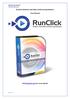 RunClick Webinar and Video Conferencing Software. User Manual