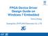 FPGA Device Driver Design Guide on Windows 7 Embedded