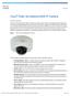 Cisco Video Surveillance 6030 IP Camera
