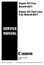 SERVICE MANUAL. Super G3 Fax Board-AU1. Super G3 2nd Line Fax Board-AU1. October 14, 2016 Rev. 1