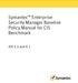 Symantec Enterprise Security Manager Baseline Policy Manual for CIS Benchmark. AIX 5.3 and 6.1