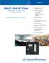 MLC 104 IP Plus. Simplified remote control for A / V systems MEDIALINK CONTROLLER WITH IP LINK. MediaLink