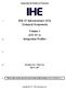 IHE IT Infrastructure (ITI) Technical Framework. Volume 1 (ITI TF-1) Integration Profiles
