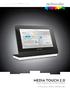 Media touch 2.0 Multimedia in your hands. A Revolutionary Wireless Multimedia Tablet