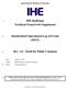 IHE Radiology Technical Framework Supplement. Standardized Operational Log of Events (SOLE) Rev. 1.0 Draft for Public Comment