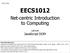 EECS1012. Net-centric Introduction to Computing. Lecture JavaScript DOM