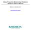 Moxa Proactive Monitoring Windows Software User s Manual