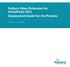 Kaltura Video Extension for SharePoint 2013 Deployment Guide for On-Premise. Version: 1.1 July 2016