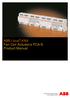 ABB i-bus KNX Fan Coil Actuators FCA/S Product Manual